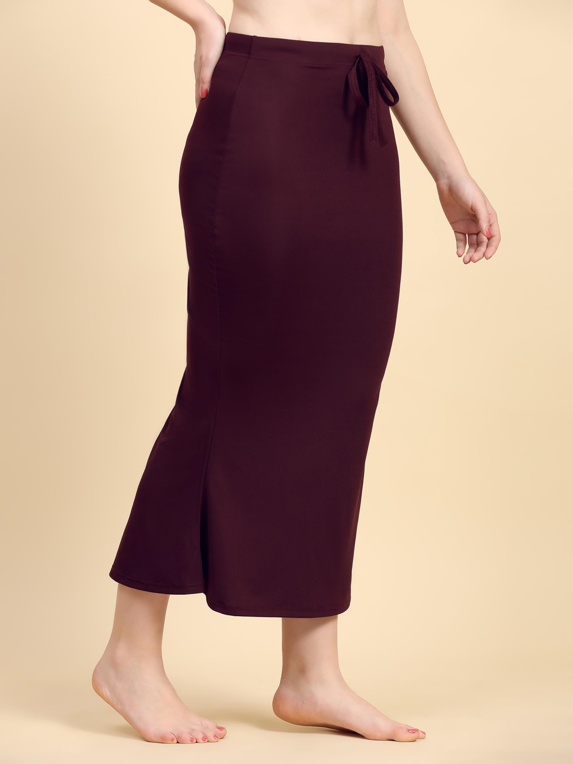 TRENDMALLS Spandex Saree Shapewear Petticoat for Women, Cotton Blended, Skirts for Women, Shape wear Dress - Image 6