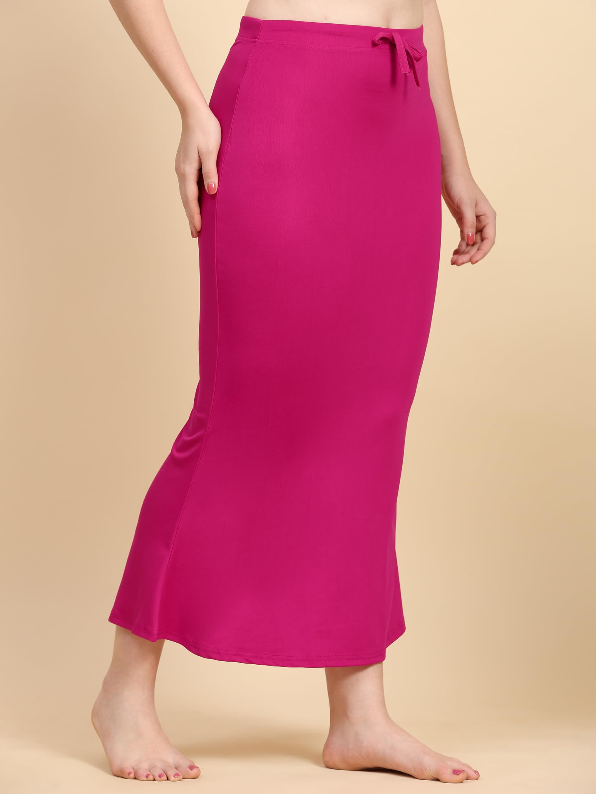 TRENDMALLS Spandex Saree Shapewear Petticoat for Women, Cotton Blended, Skirts for Women, Shape wear Dress - Image 6