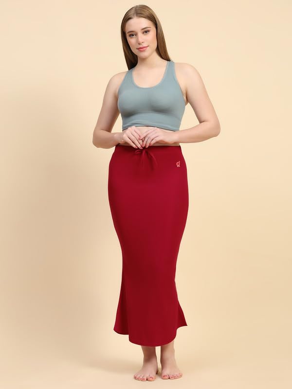 TRENDMALLS Spandex Saree Shapewear Petticoat for Women, Cotton Blended, Skirts for Women, Shape wear Dress - Image 3