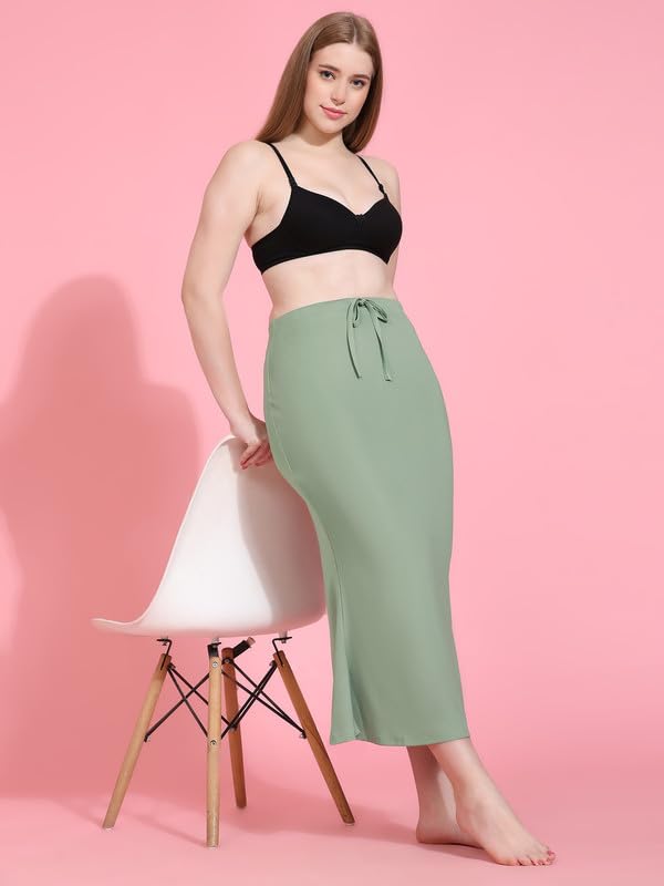 TRENDMALLS Spandex Saree Shapewear Petticoat for Women, Cotton Blended, Skirts for Women, Shape wear Dress - Image 6