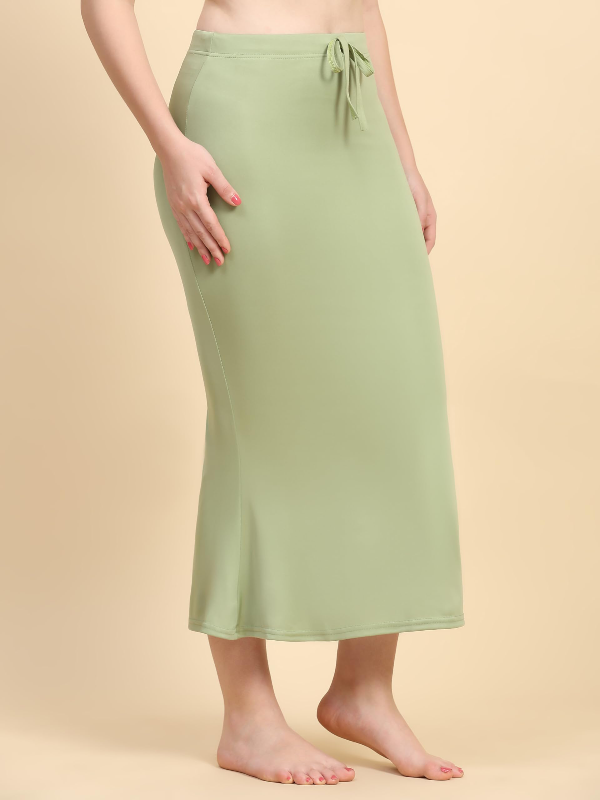 TRENDMALLS Spandex Saree Shapewear Petticoat for Women, Cotton Blended, Skirts for Women, Shape wear Dress - Image 6